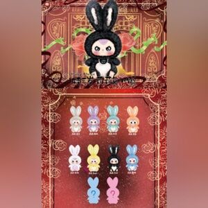 1- blind box Baby Three Lily Rabbit Town Plush Series Blind Box